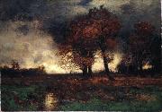John Francis Murphy A Stormy Day oil painting